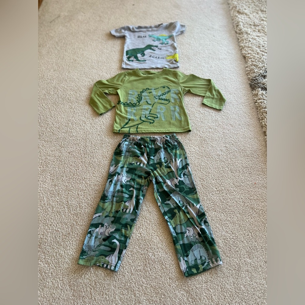 Carters Toddler Dino PJs